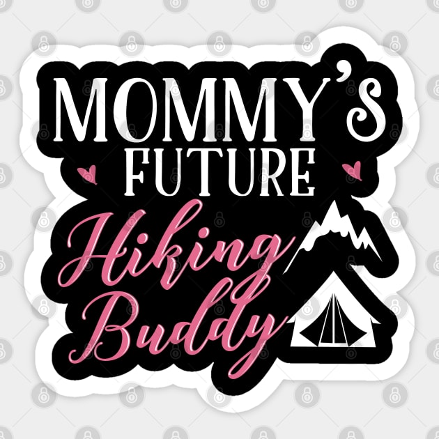 Hiking Mom and Baby Matching T-shirts Gift Sticker by KsuAnn